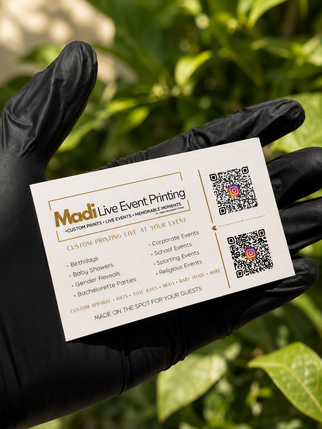 Laminated Business Cards
