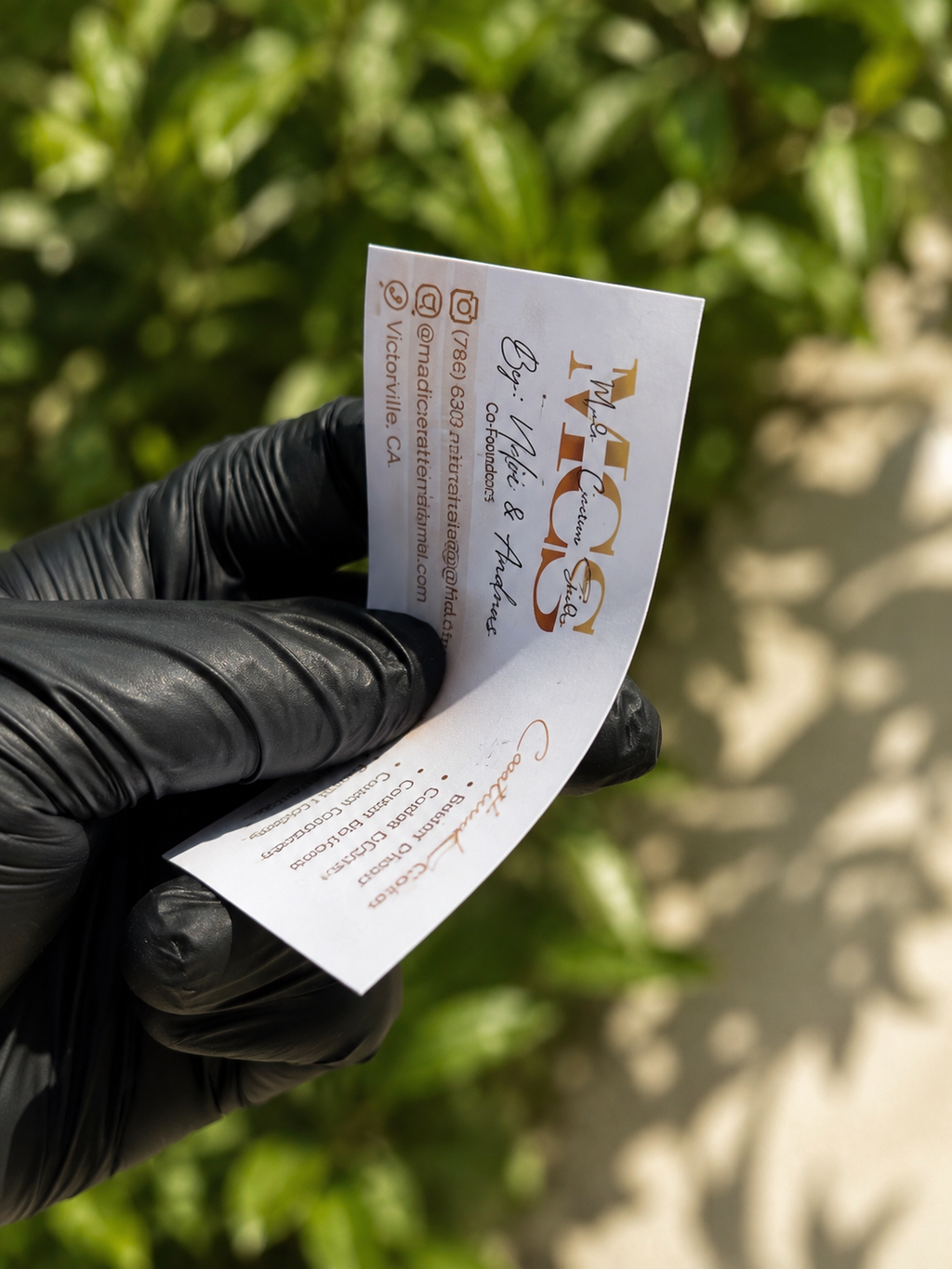 Laminated Business Cards