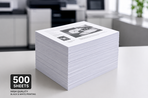 Black and White Printing (per sheet)