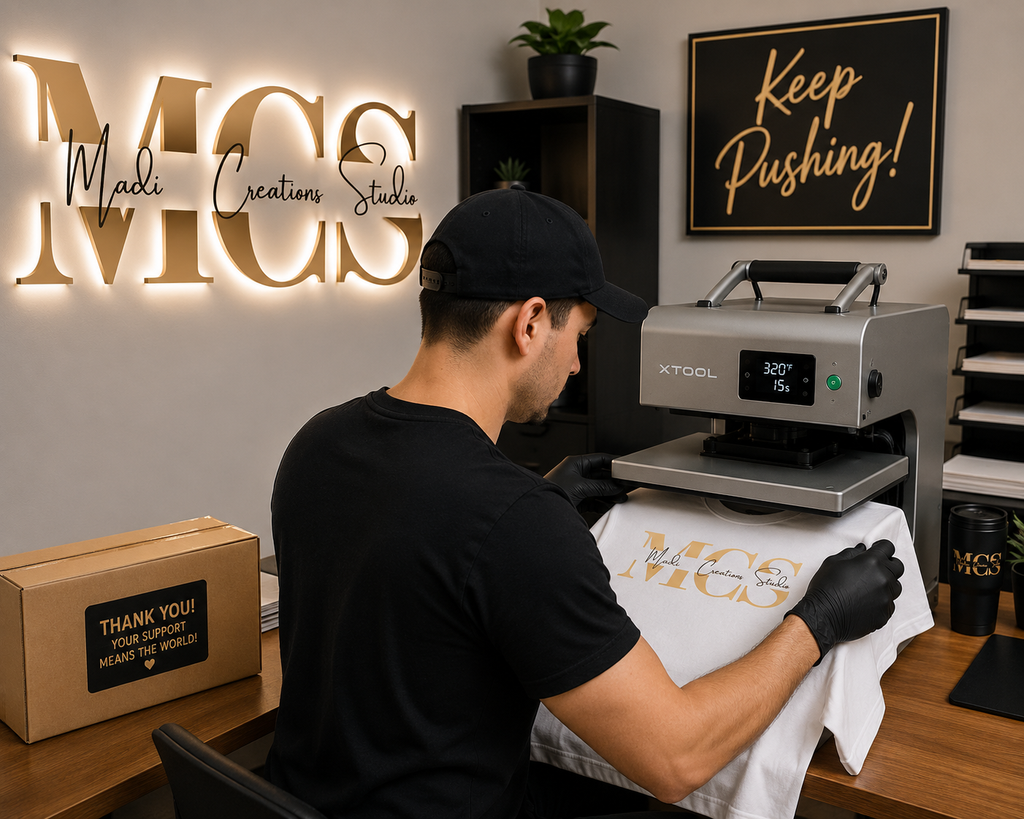 Garment Stamping Service, or Heat Press Service (Mail-In, or Local Pick Up)