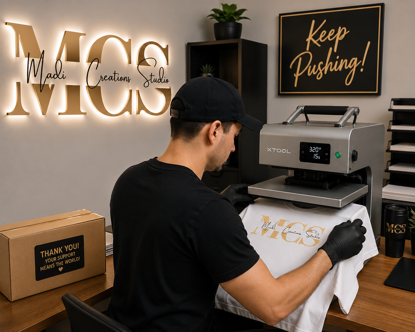 Garment Stamping Service, or Heat Press Service (Mail-In, or Local Pick Up)