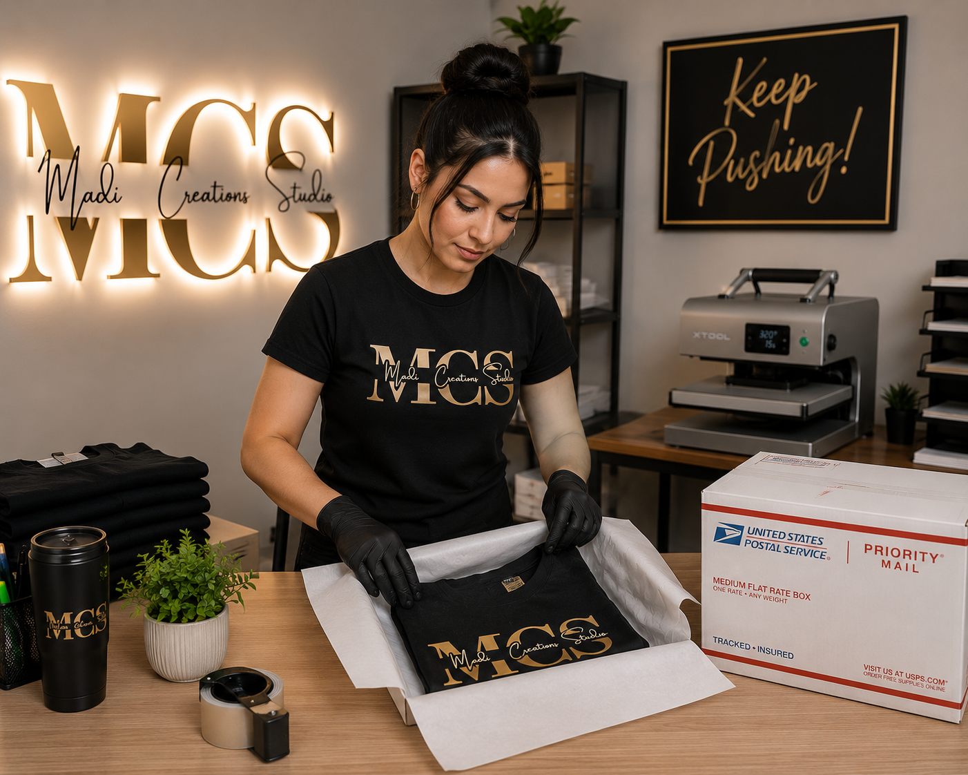 Garment Stamping Service, or Heat Press Service (Mail-In, or Local Pick Up)